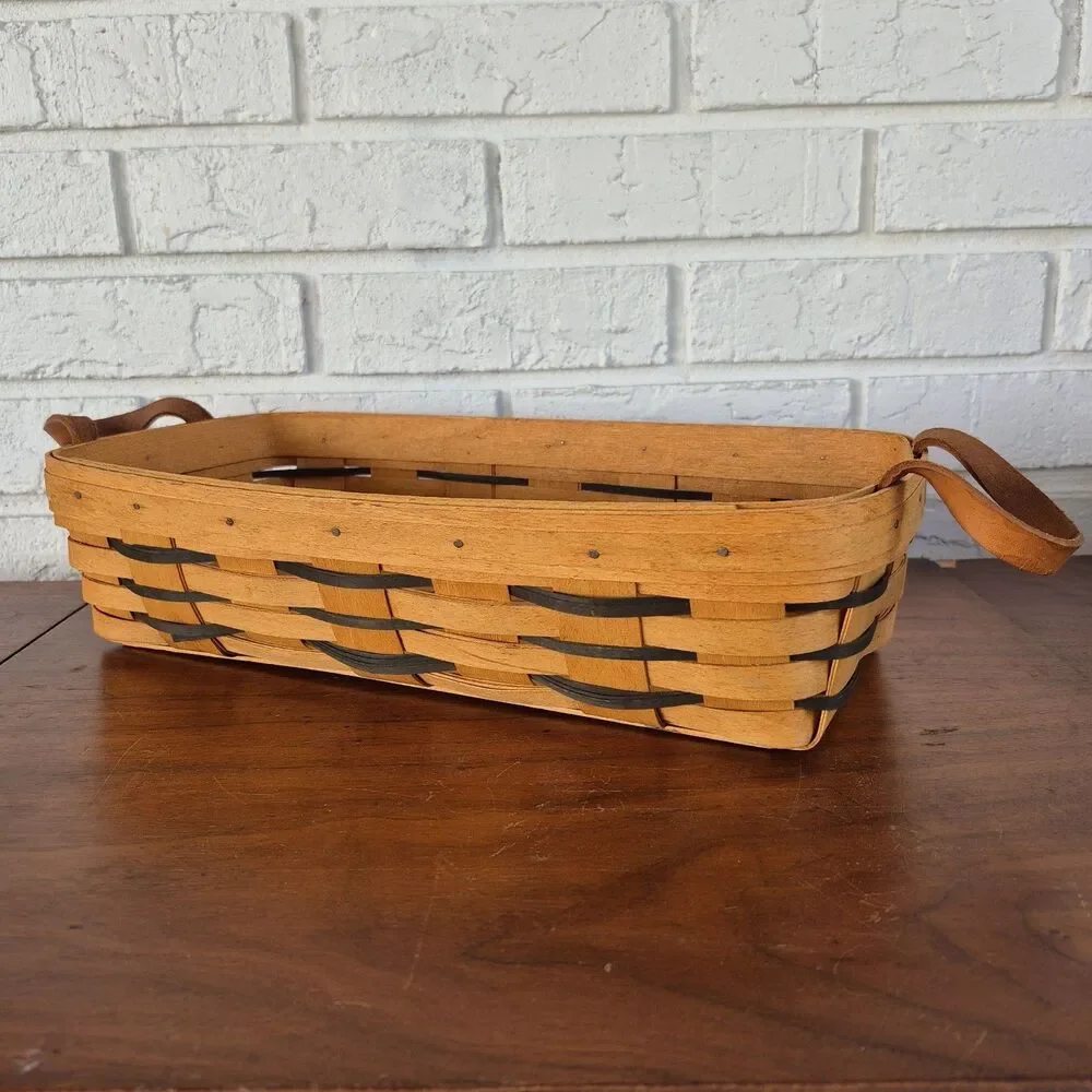 Longaberger Signed Numbered  Baking Celebration Basket W/Breadwarmer Brick